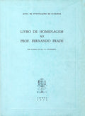 LIVRO DE HOMENAGEM AO PROF FERNANDO FRADE.