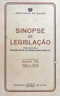 SINOPSE DE LEGISLAÃ‡ÃƒO.