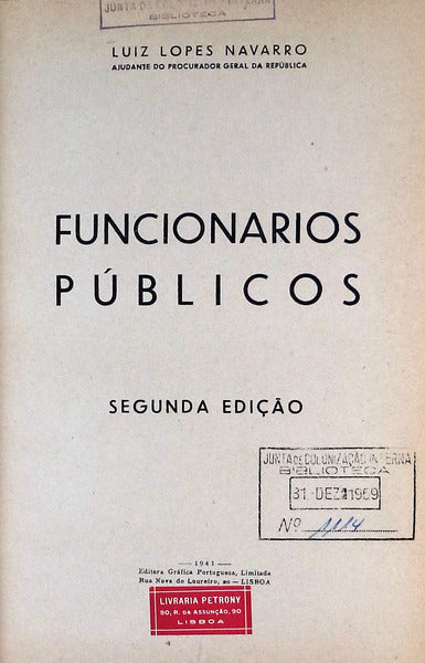 FUNCIONÃRIOS PÃšBLICOS.