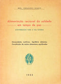 ALIMENTAÃ‡ÃƒO RACIONAL DO SOLDADO EM TEMPO DE PAZ.