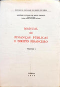 MANUAL DE FINANÃ‡AS PÃšBLICAS E DIREITO FINANCEIRO.