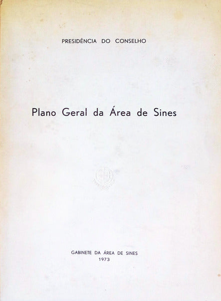 PLANO GERAL DA ÃREA DE SINES.