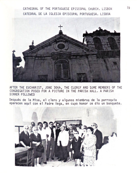 MAIN EVENTS IN THE LIFE OF THE REV. FATHER JOSÃ‰ DE JESUS VEGA.