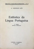 ESTILÃSTICA DA LÃNGUA PORTUGUESA. [3.Âª EDIÃ‡ÃƒO]