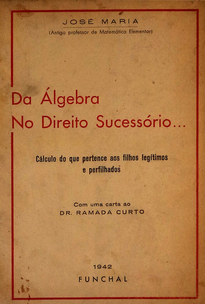 DA ÃLGEBRA NO DIREITO SUCESSÃ“RIOâ€¦