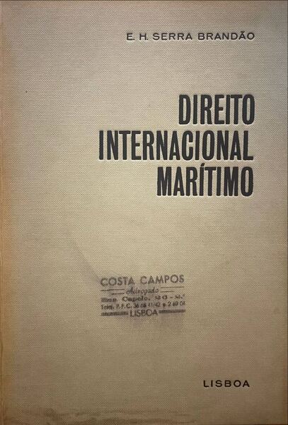 DIREITO INTERNACIONAL MARÃTIMO.