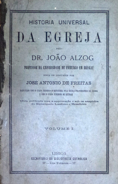 HISTORIA UNIVERSAL DA EGREJA.