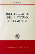 INSTITUCIONES DEL ANTIGUO TESTAMENTO.