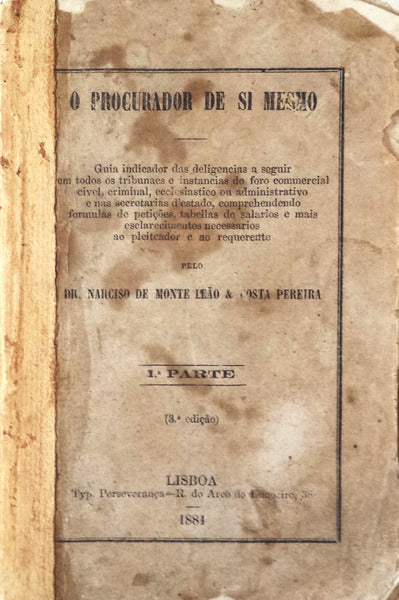 PROCURADOR (O) DE SI MESMO.