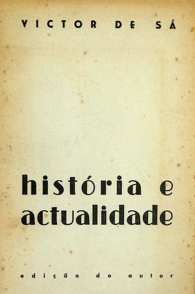 HISTÃ“RIA E ACTUALIDADE.