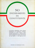 NO ENCERRAMENTO DA CONSTITUINTE.
