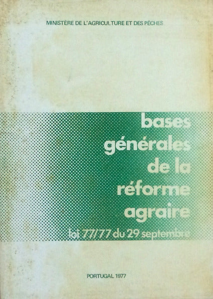 BASES GÃ‰NÃ‰RALES DE LA RÃ‰FORME AGRAIRE.