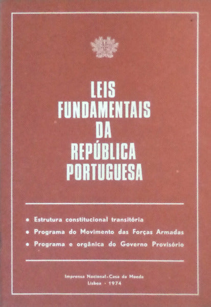 LEIS FUNDAMENTAIS DA REPÃšBLICA PORTUGUESA.