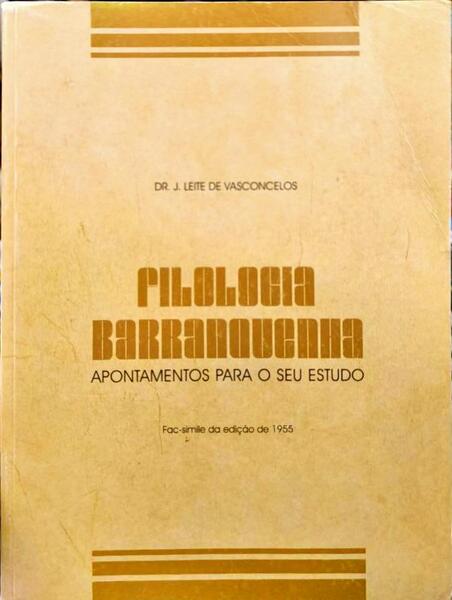 FILOLOGIA BARRANQUENHA.