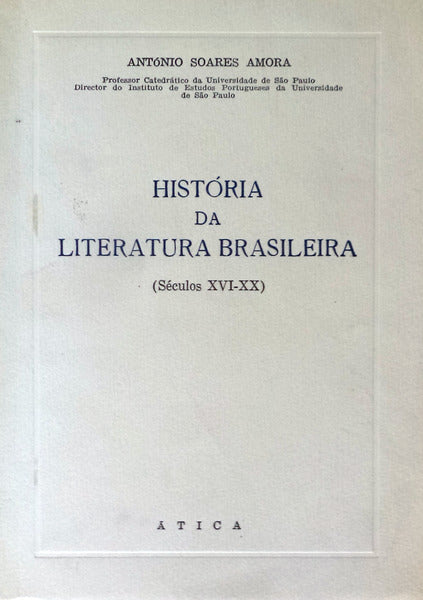 HISTÃ“RIA DA LITERATURA BRASILEIRA.