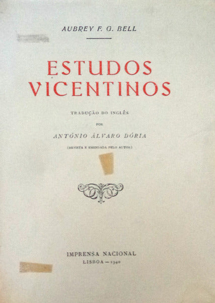 ESTUDOS VICENTINOS.