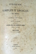 COLOQUIOS DOS SIMPLES E DROGAS DA INDIA.