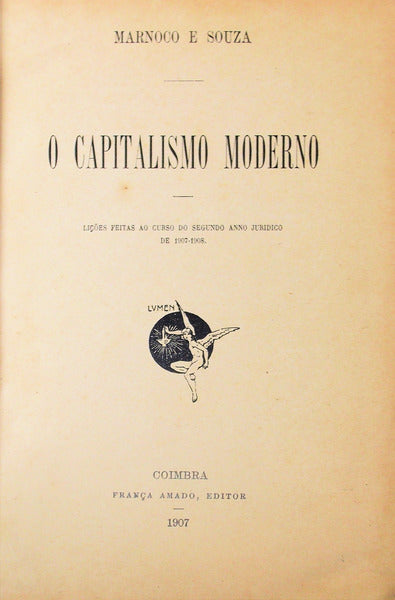 O CAPITALISMO MODERNO.