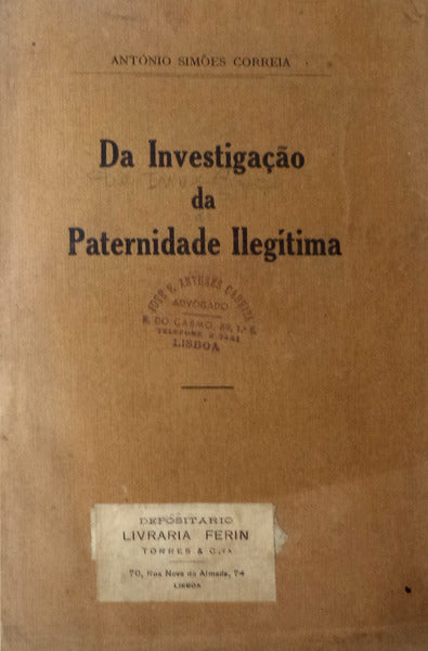DA INVESTIGAÃ‡ÃƒO DA PATERNIDADE ILEGÃTIMA.