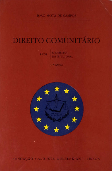DIREITO COMUNITÃRIO, I-III VOL. [ED. MISTAS]