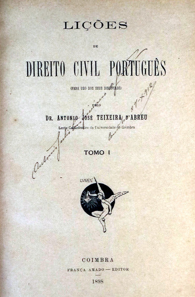 LIÃ‡Ã•ES DE DIREITO CIVIL PORTUGUÃŠS.