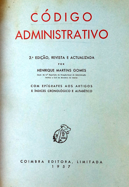 CÃ“DIGO ADMINISTRATIVO.