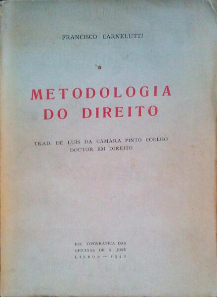 METODOLOGIA DO DIREITO.