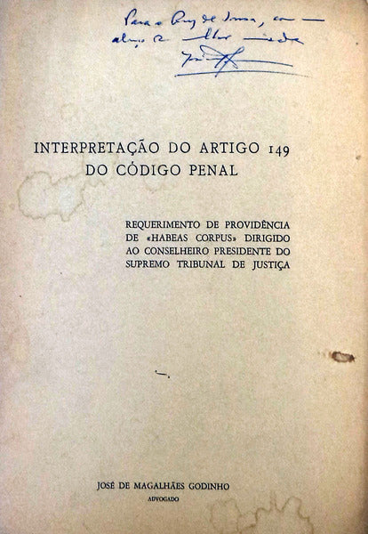 INTERPRETAÃ‡ÃƒO DO ARTIGO 149 DO CÃ“DIGO PENAL.