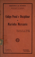 CÃ“DIGO PENAL E DISCIPLINAR DA MARINHA MERCANTE.