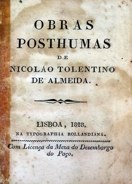 OBRAS POSTHUMAS