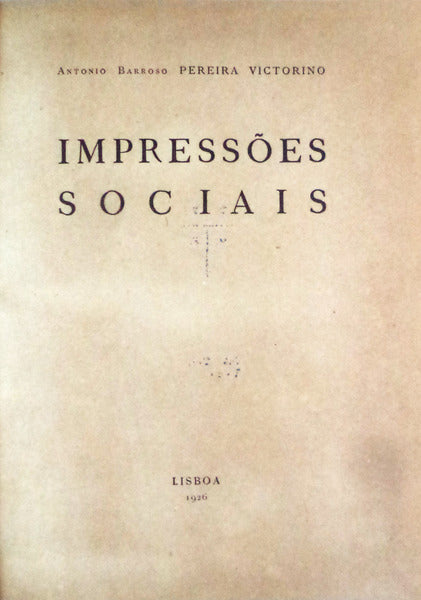 IMPRESSÃ•ES SOCIAIS.