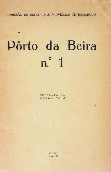 PORTO DA BEIRA. NÂº 1