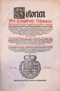Historien der KÃ¶nigkreich, Hispannien, Portugal und Aphrica, daraus dann zusehen, in welcher Zeit, sonderlich Portugal, seinen Anfang genommen.