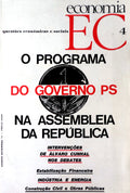 PROGRAMA (O) DO GOVERNO PS NA ASSEMBLEIA DA REPÃšBLICA.