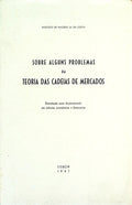 SOBRE ALGUNS PROBLEMAS DA TEORIA DAS CADEIAS DE MERCADOS.