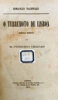 O TERREMOTO DE LISBOA. ROMANCE ORIGINAL.