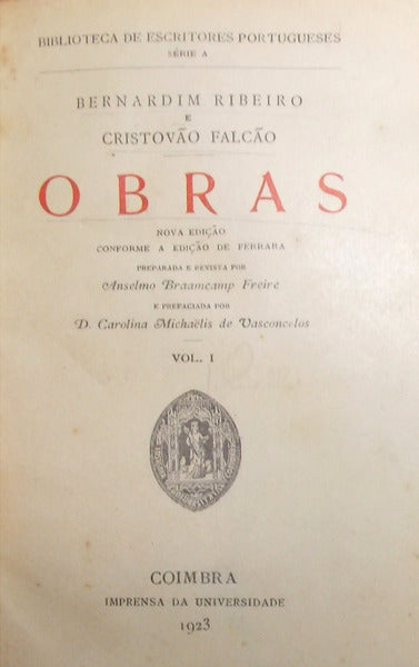 OBRAS. [ENCADERNADO]