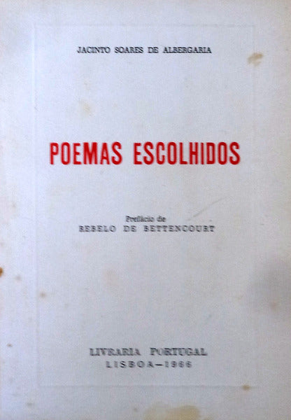 POEMAS ESCOLHIDOS.
