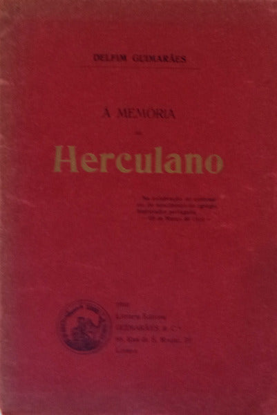 Ã€ MEMÃ“RIA DE HERCULANO.