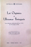 LEI ORGÃ‚NICA DO ULTRAMAR PORTUGUÃŠS.