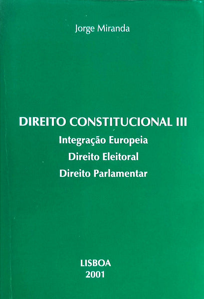 DIREITO CONSTITUCIONAL III.