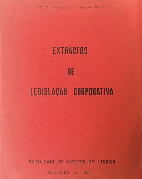 EXTRACTOS DE LEGISLAÃ‡ÃƒO CORPORATIVA.