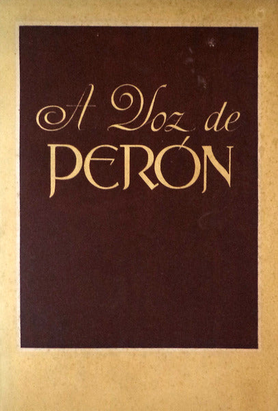 VOZ (A) DE PERÃ“N.