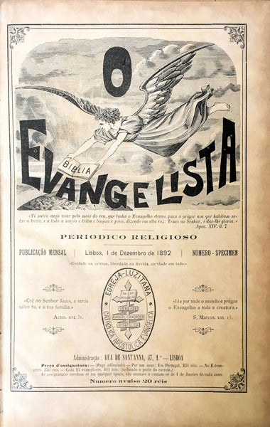 EVANGELISTA. (O) PERIODICO RELIGIOSO.