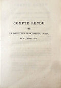 COMPTE RENDU PAR LE DIRECTEUR DES CONTRIBUTIONS,