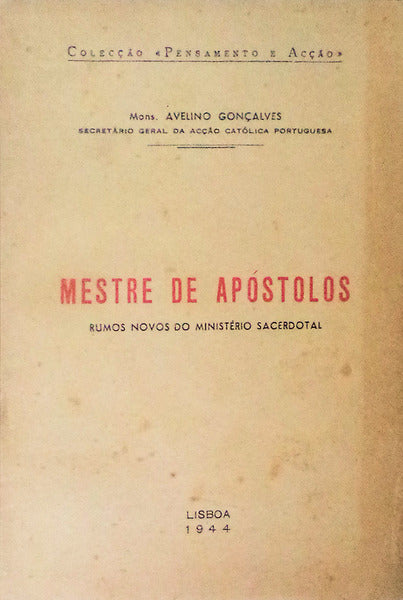 MESTRE DE APÃ“STOLOS.