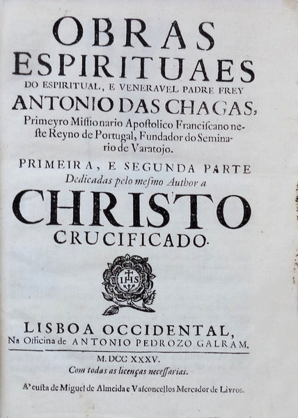 OBRAS ESPIRITUAES