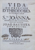 VIDA DO PRINCIPE D. THEODOSIO,