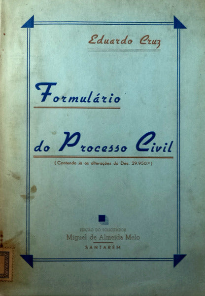 FORMULÃRIO DO PROCESSO CIVIL.