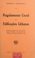 REGULAMENTO GERAL DAS EDIFICAÃ‡Ã•ES URBANAS.